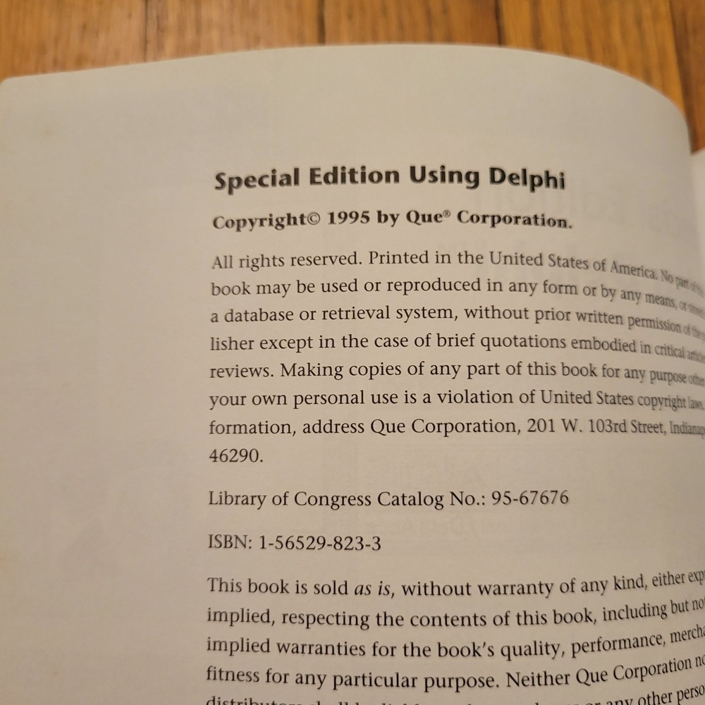 Special Edition Using Delphi Most Complete Reference Osborne In Depth 2 Book Set - Picture 7 of 9